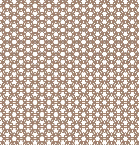 Patrón Ornamental Geométrico Sin Costuras Fondo Abstracto — Vector de stock