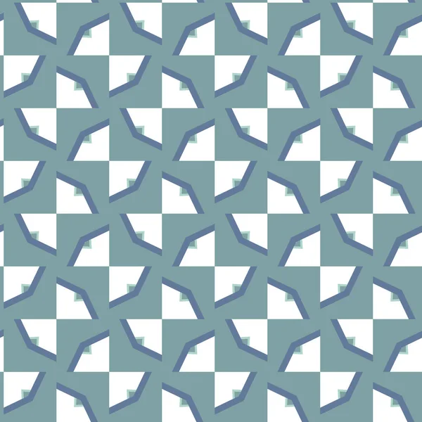 Naadloos Geometrisch Ornamentspatroon Abstracte Achtergrond — Stockvector