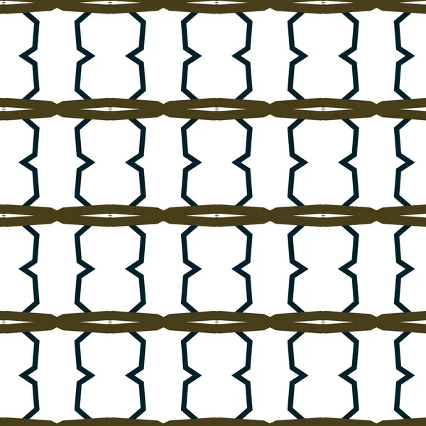 Modello Senza Soluzione Continuità Con Forme Geometriche Illustrazione Vettoriale — Vettoriale Stock