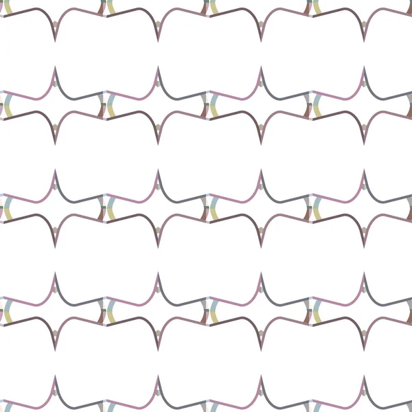 Geometrik şekilli kusursuz desen, vektör illüstrasyonu