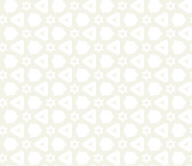 Geometrik şekilli kusursuz desen, vektör illüstrasyonu