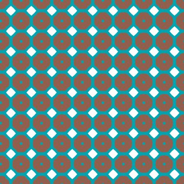 Geometrik şekilli kusursuz desen vektör çizimi