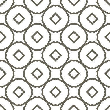Geometrik şekilli kusursuz desen vektör çizimi