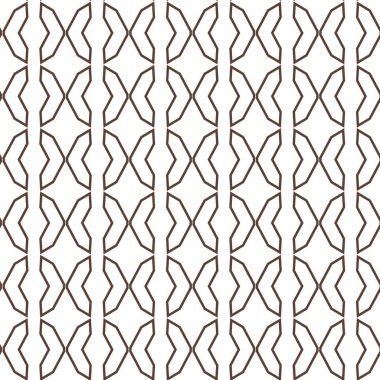 Geometrik şekilli kusursuz desen, vektör illüstrasyonu