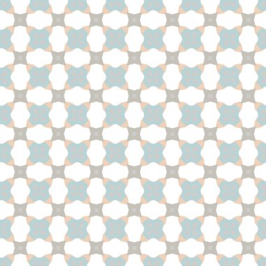 Geometrik şekilli kusursuz desen, vektör illüstrasyonu