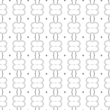 Geometrik şekilli kusursuz desen vektör çizimi