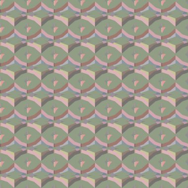 Geometrik şekilli kusursuz desen vektör çizimi