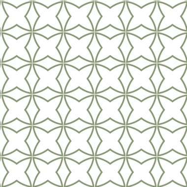 Geometrik şekilli kusursuz desen, vektör illüstrasyonu