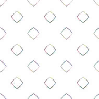 Geometrik şekilli kusursuz desen, vektör illüstrasyonu