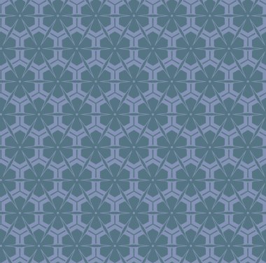 Geometrik şekilli kusursuz desen, vektör illüstrasyonu