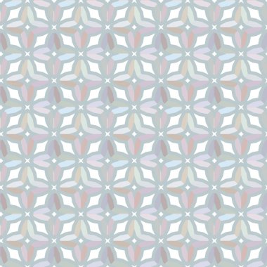 Geometrik şekilli kusursuz desen vektör çizimi