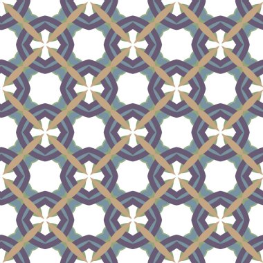 Geometrik şekilli kusursuz desen vektör çizimi