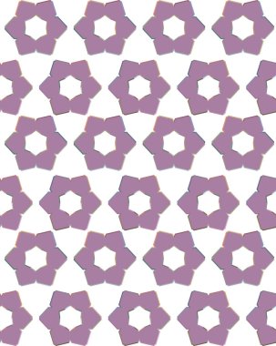 Geometrik şekilli kusursuz desen vektör çizimi