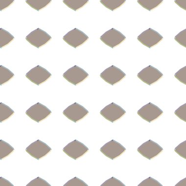 Geometrik şekilli kusursuz desen, vektör illüstrasyonu