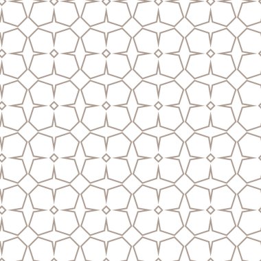 Geometrik şekilli kusursuz desen, vektör illüstrasyonu