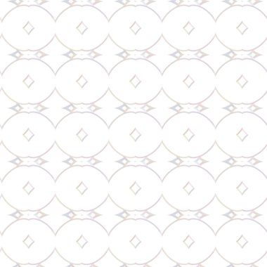 Geometrik şekilli kusursuz desen vektör çizimi