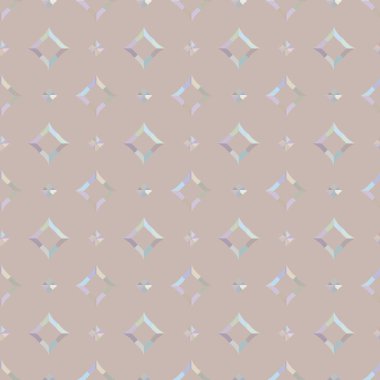 Geometrik şekilli kusursuz desen vektör çizimi