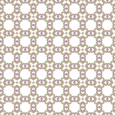 Geometrik şekilli kusursuz desen, vektör illüstrasyonu