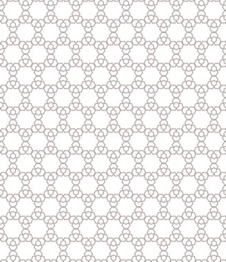 Geometrik şekilli kusursuz desen, vektör illüstrasyonu