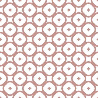 Geometrik şekilli kusursuz desen vektör çizimi