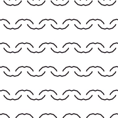 Geometrik şekilli kusursuz desen vektör çizimi