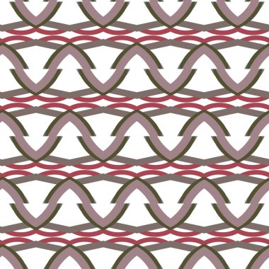 Geometrik şekilli kusursuz desen vektör çizimi