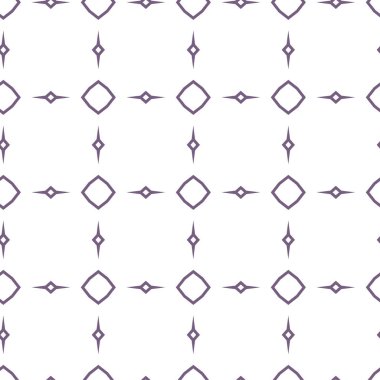 Geometrik şekilli kusursuz desen, vektör illüstrasyonu