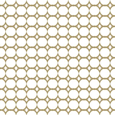 Geometrik şekilli kusursuz desen vektör çizimi