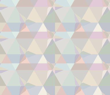 Geometrik şekilli kusursuz desen, vektör illüstrasyonu