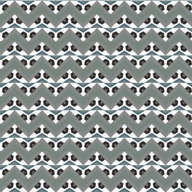 Geometrik şekilli kusursuz desen, vektör illüstrasyonu