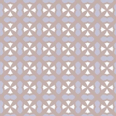 Geometrik şekilli kusursuz desen, vektör illüstrasyonu