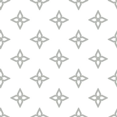 Geometrik şekilli kusursuz desen vektör çizimi