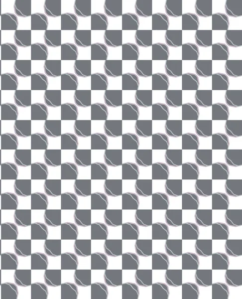 Geometrik şekilli kusursuz desen vektör çizimi