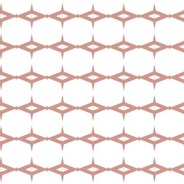 Geometrik şekilli kusursuz desen, vektör illüstrasyonu