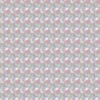 Geometrik şekilli kusursuz desen vektör çizimi