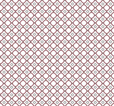 Geometrik şekilli kusursuz desen, vektör illüstrasyonu