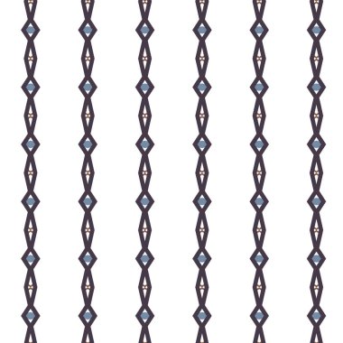 Geometrik şekilli kusursuz desen, vektör illüstrasyonu