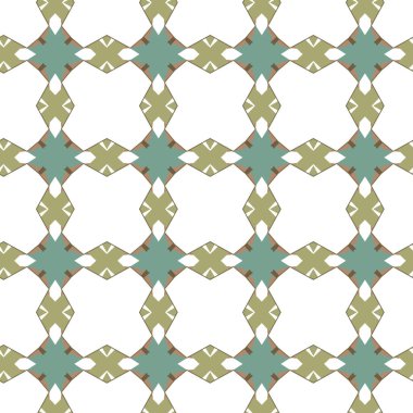 Geometrik şekilli kusursuz desen vektör çizimi