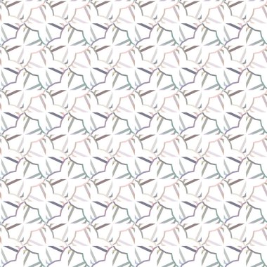 Geometrik şekilli kusursuz desen vektör çizimi