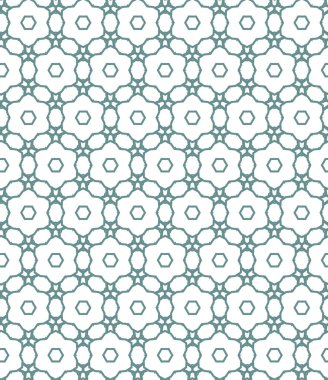 Geometrik şekilli kusursuz desen, vektör illüstrasyonu