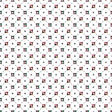 Geometrik şekilli kusursuz desen vektör çizimi