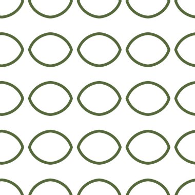 Geometrik şekilli kusursuz desen, vektör illüstrasyonu