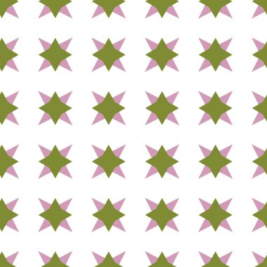 Geometrik şekilli kusursuz desen vektör çizimi