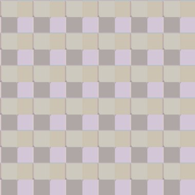 Geometrik şekilli kusursuz desen, vektör illüstrasyonu