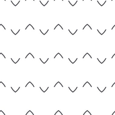 Geometrik şekilli kusursuz desen, vektör illüstrasyonu