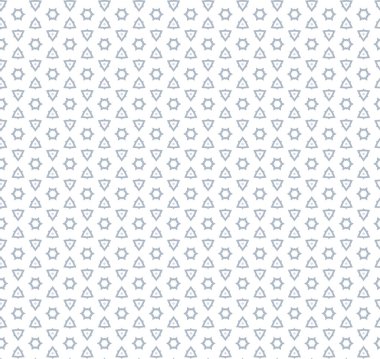 Geometrik şekilli kusursuz desen, vektör illüstrasyonu