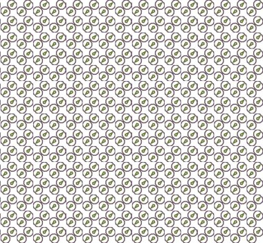 Geometrik şekilli kusursuz desen vektör çizimi