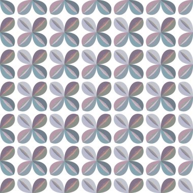 Geometrik şekilli kusursuz desen, vektör illüstrasyonu