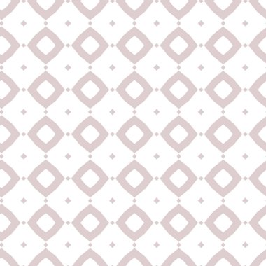 Geometrik şekilli kusursuz desen, vektör illüstrasyonu
