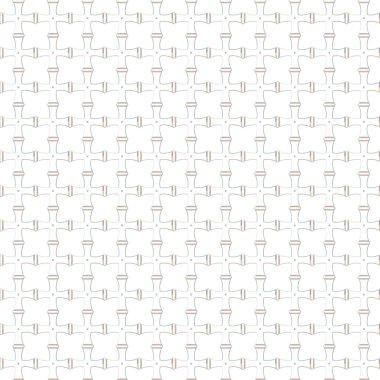 Geometrik şekilli kusursuz desen, vektör illüstrasyonu